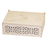 Fa doboz azsúros 232x172x82 mm