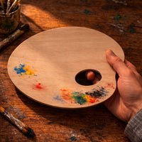 Fa festőpaletta ovális 25 x 30 cm, 3 mm Phoenix