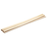 Fa pálcikák 30 x 0.6 cm - 10  db