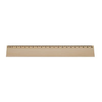 Fa vonalzó 20 cm