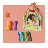 Faber-Castell Farm témájú csatlakozó jelölők (2)