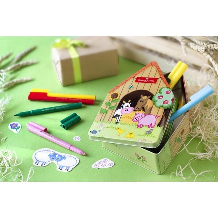 Faber-Castell Farm témájú csatlakozó jelölők (3)