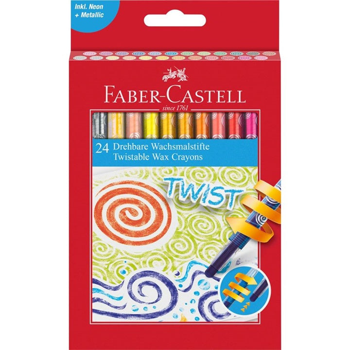 Faber Castell kitolható zsírkréták Twist