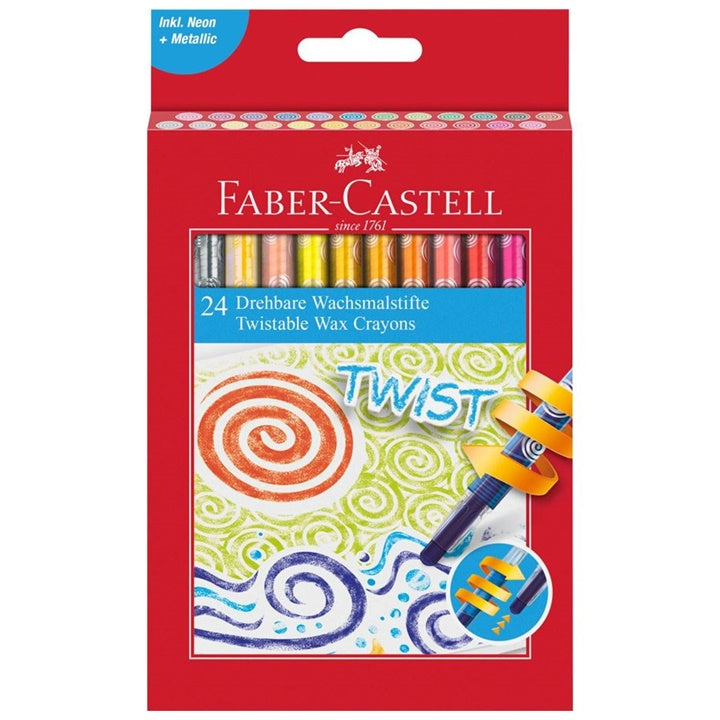 Faber Castell kitolható zsírkréták Twist