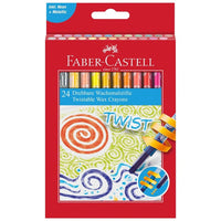 Faber Castell kitolható zsírkréták Twist – 24 db