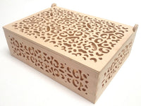 Faragott doboz - nagy 232 x 172 x 82 mm