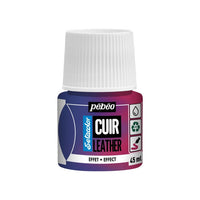 Bőrfesték Pebeo Setacolor effect 45 ml – duokróm rózsaszín/kék