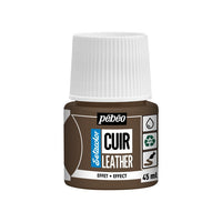 Bőrfesték Pebeo Setacolor effect 45 ml – metálbronz