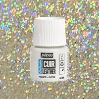 Bőrfesték Pebeo Setacolor matt/satin 45 ml – szivárványos csillogás