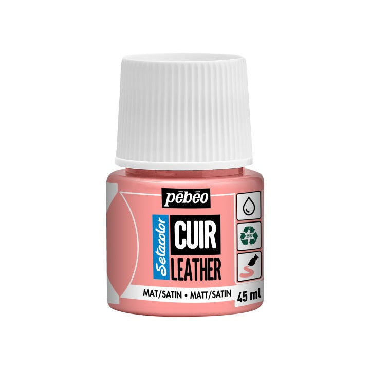 Bőrfesték Pebeo Setacolor matt/satin 45 ml – sakura rózsaszín