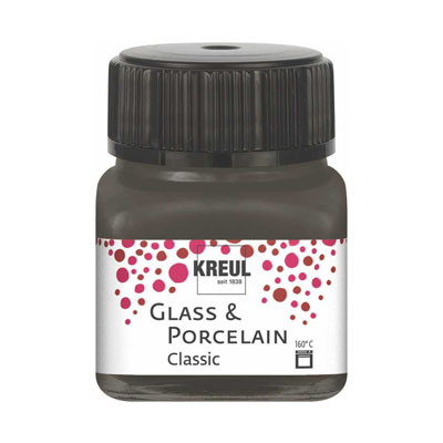 HOBBY Line Porcelain Brillant 160° C – Dark Brown