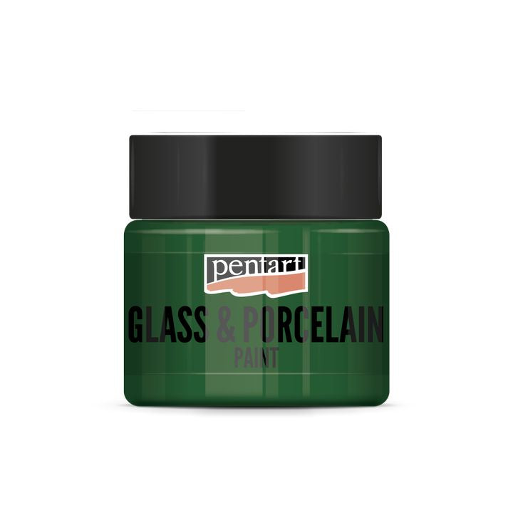 PENTART üveg és porcelánfesték- 30 ml – green