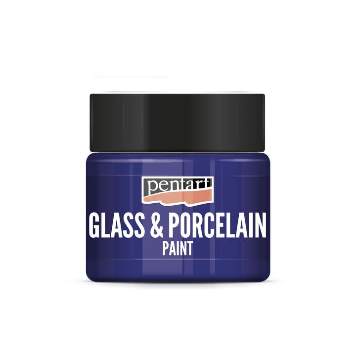 PENTART üveg és porcelánfesték- 30 ml – blue