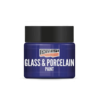 PENTART üveg és porcelánfesték- 30 ml – blue