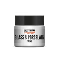 PENTART üveg és porcelánfesték- 30 ml – white