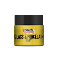 PENTART üveg és porcelánfesték- 30 ml – gold