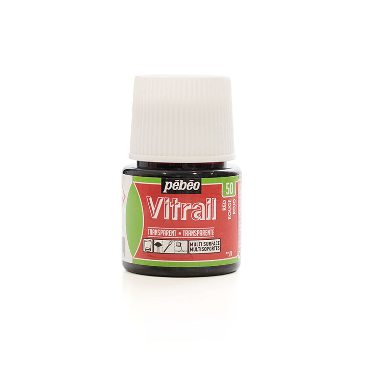 Üvegfesték Pebeo Vitrail 45 ml – Red