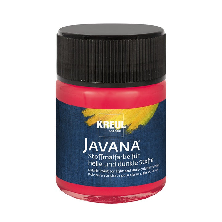 Textilfesték világos és sötét textilre JAVANA 50 ml – Cherry