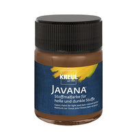Textilfesték világos és sötét textilre JAVANA 50 ml – Deer Brown