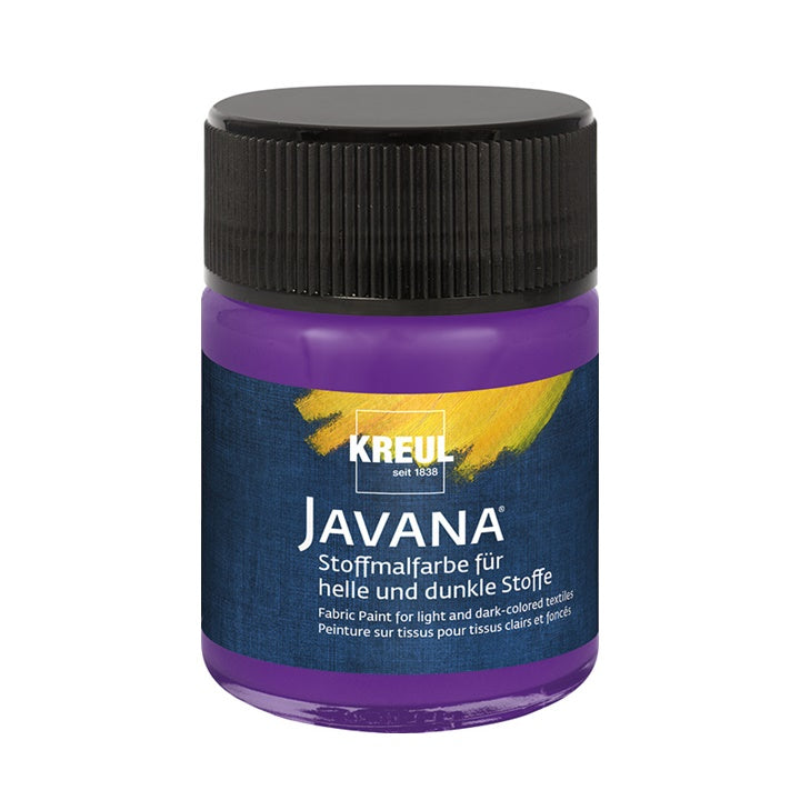 Textilfesték világos és sötét textilre JAVANA 50 ml – Violet