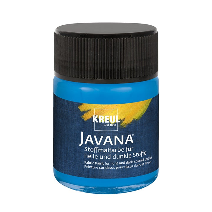 Textilfesték világos és sötét textilre JAVANA 50 ml – Blue