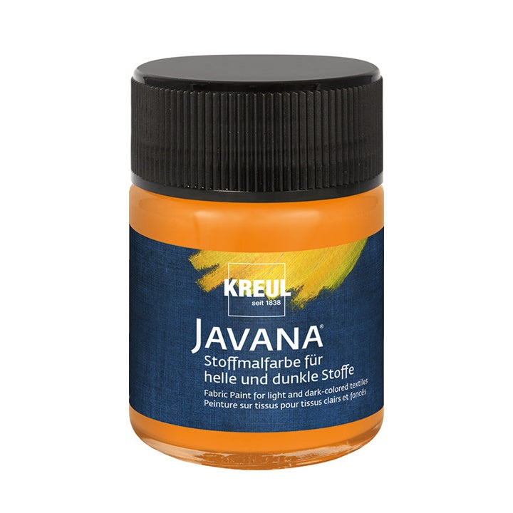 Textilfesték világos és sötét textilre JAVANA 50 ml – Orange