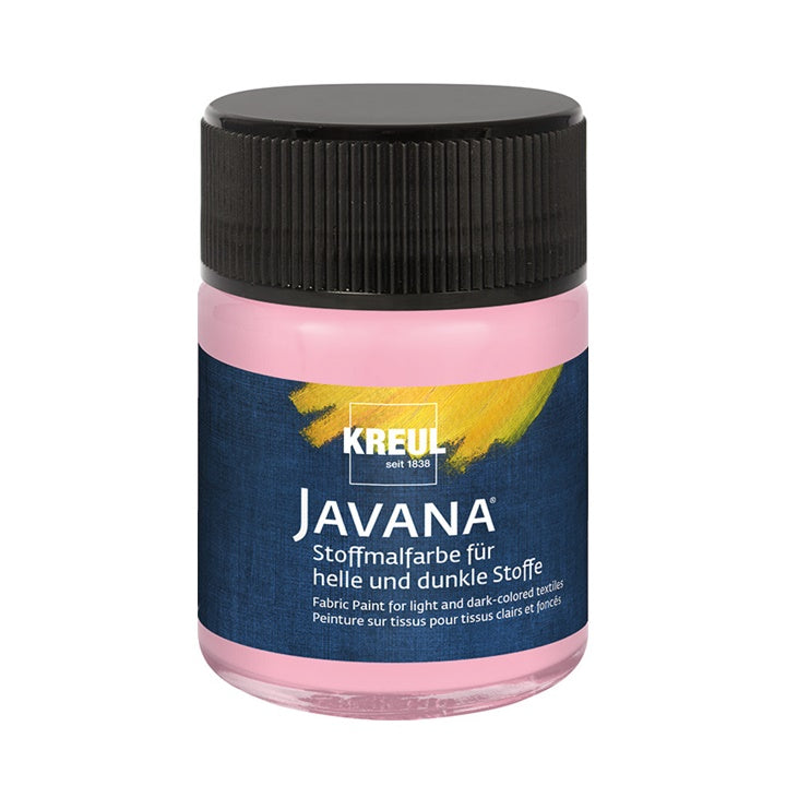 Textilfesték világos és sötét textilre JAVANA 50 ml – Rose