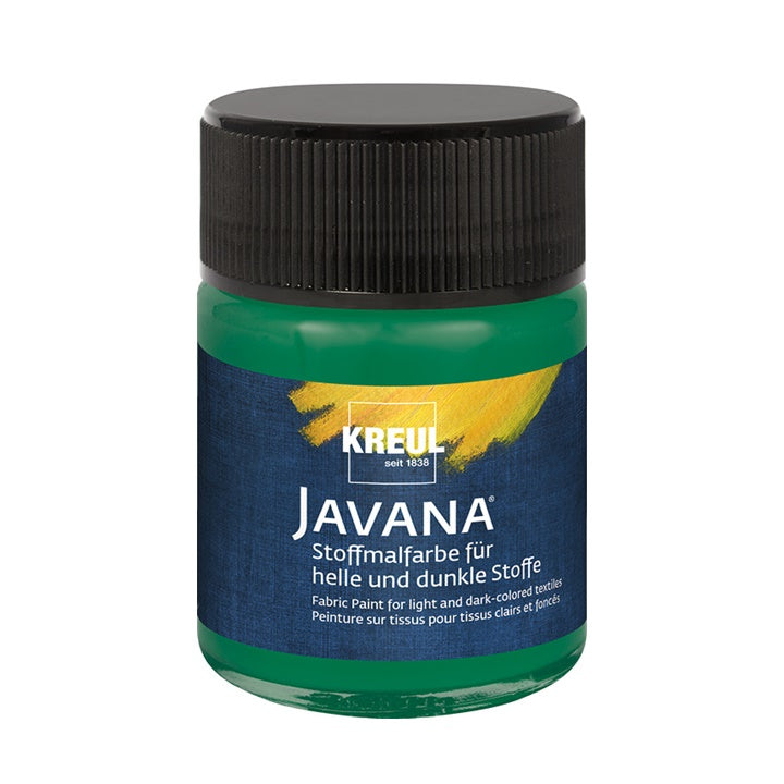 Textilfesték világos és sötét textilre JAVANA 50 ml – Dark Green