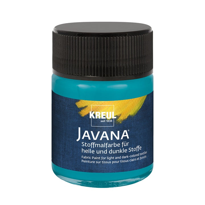Textilfesték világos és sötét textilre JAVANA 50 ml – Turquoise