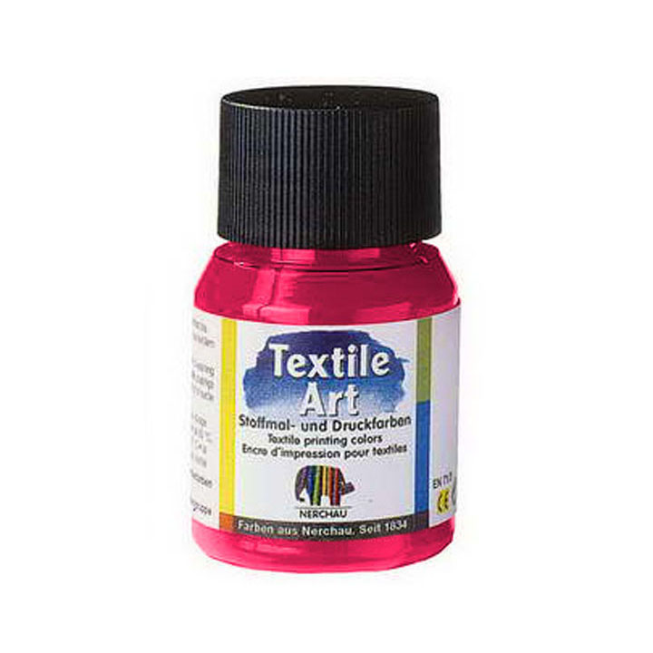 Textilfesték világos textiliákhoz 59 ml – neonpiros