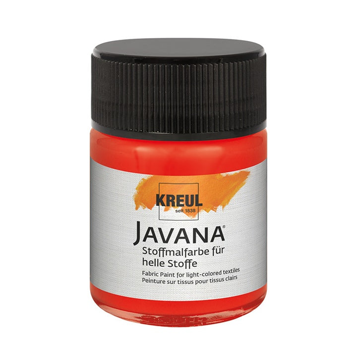 Textilfesték világos anyagra JAVANA 50 ml – Red