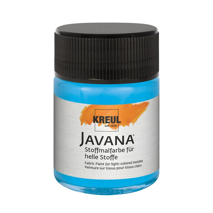 Textilfesték világos anyagra JAVANA 50 ml – Fluorescent Blue
