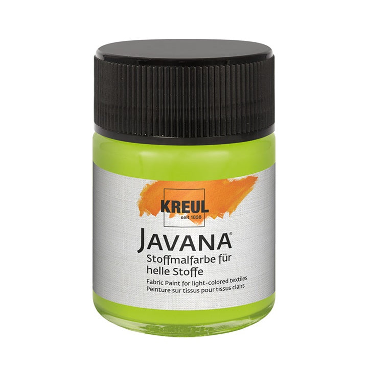 Textilfesték világos anyagra JAVANA 50 ml – Fluorescent Green