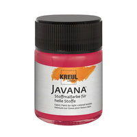 Textilfesték világos anyagra JAVANA 50 ml – Ruby Red