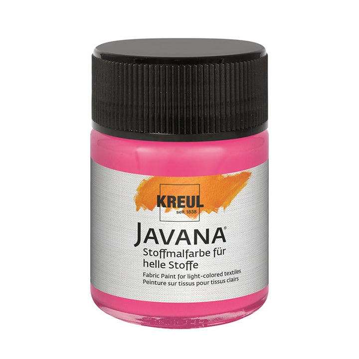 Textilfesték világos anyagra JAVANA 50 ml – Pink