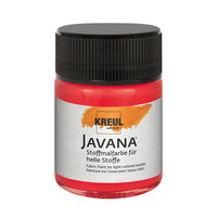 Textilfesték világos anyagra JAVANA 50 ml – Light Red