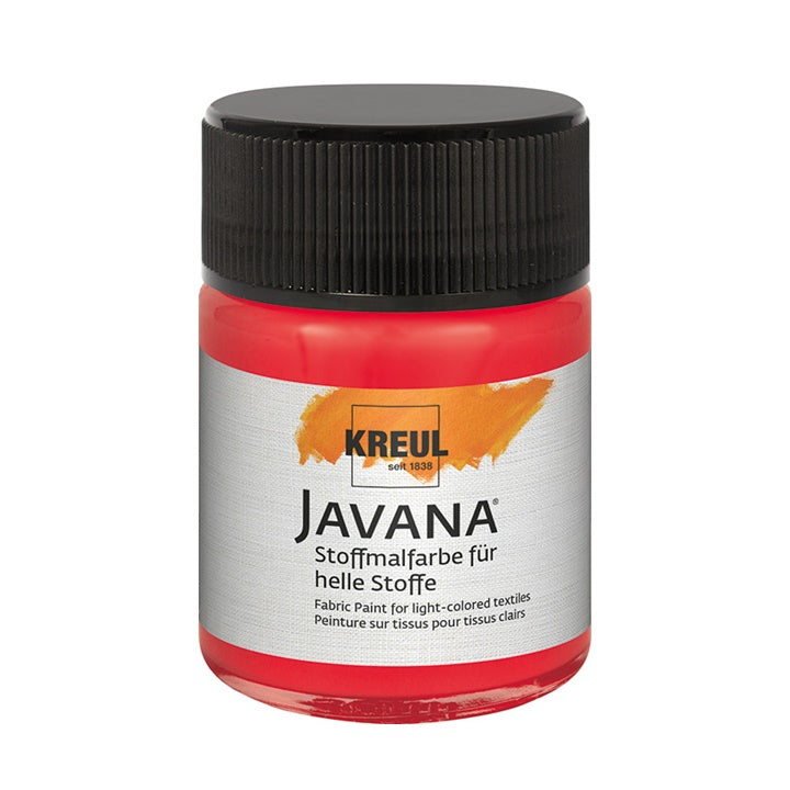 Textilfesték világos anyagra JAVANA 50 ml – Light Red