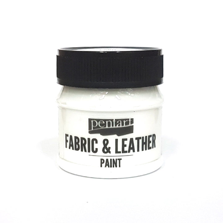 Festék textiliákra és bőrre Pentart 50 ml – White