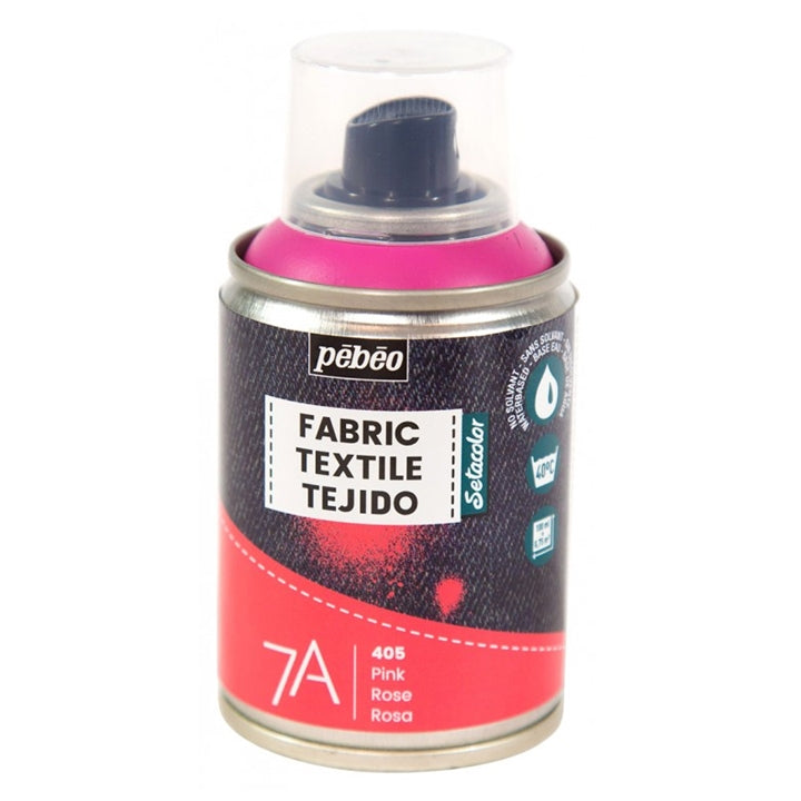 Textilfesték spray Pebeo 7A 100 ml – 405 Pink