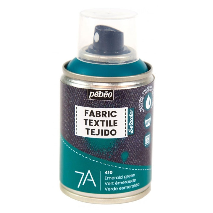 Textilfesték spray Pebeo 7A 100 ml – 410 Emerald green