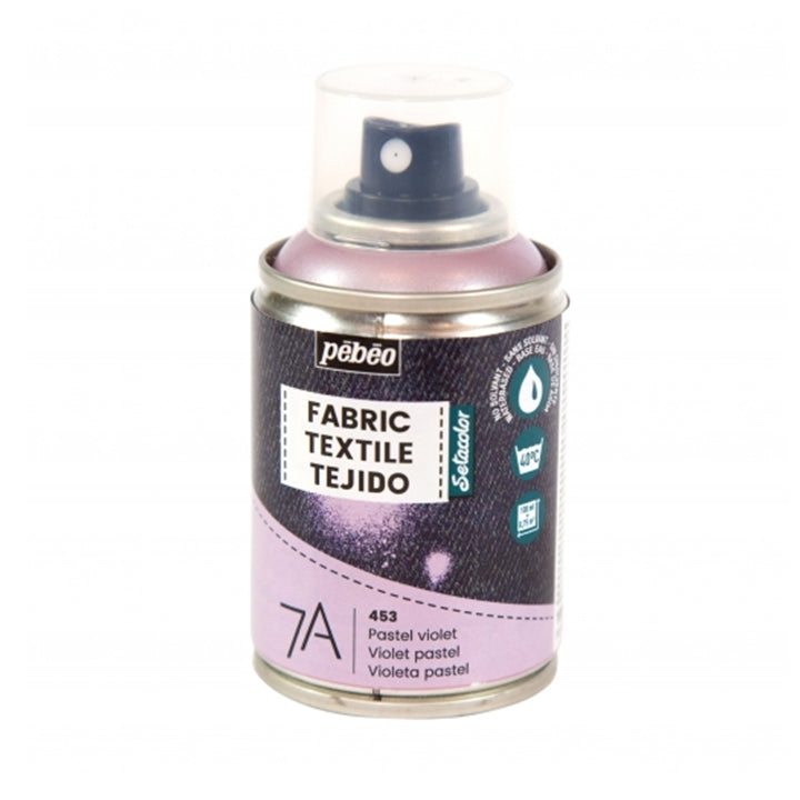 Textilfesték spray Pebeo 7A 100 ml – 453 Pastel violet