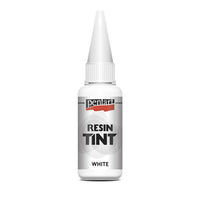 Színező tinta a gyantához - 20 ml – fehér
