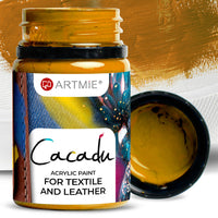 Festékek textíliákhoz és bőrhöz ARTMIE CACADU 50 ml – 6 okkersárga