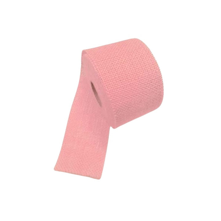 Színes juta szalag 7cm x 10 m – rózsaszín