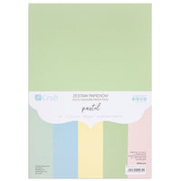 DP Craft színes papírok - 20 db – pastel