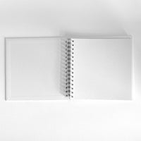 Fehér album 20.5x20.5 cm-es scrapbooking album (2)