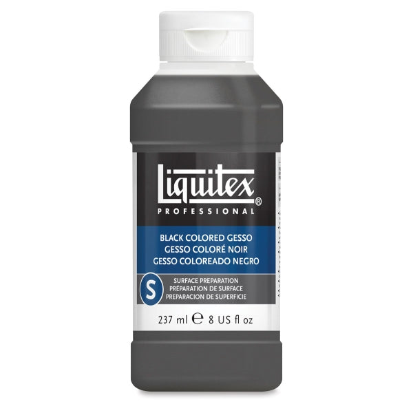 Fekete alapozó Liquitex Black Colored Gesso 237 ml