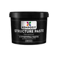Fekete finom szemcsés strukturáló paszta Kompozit által (1)