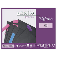 Fekete papírblokk a pasztellhez FABRIANO Tiziano (1)