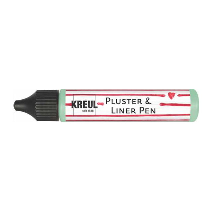 Felfúvódó toll PicTixx Pluster and LinerPen – blue